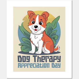 Dog Therapy Appreciation Day – April Posters and Art